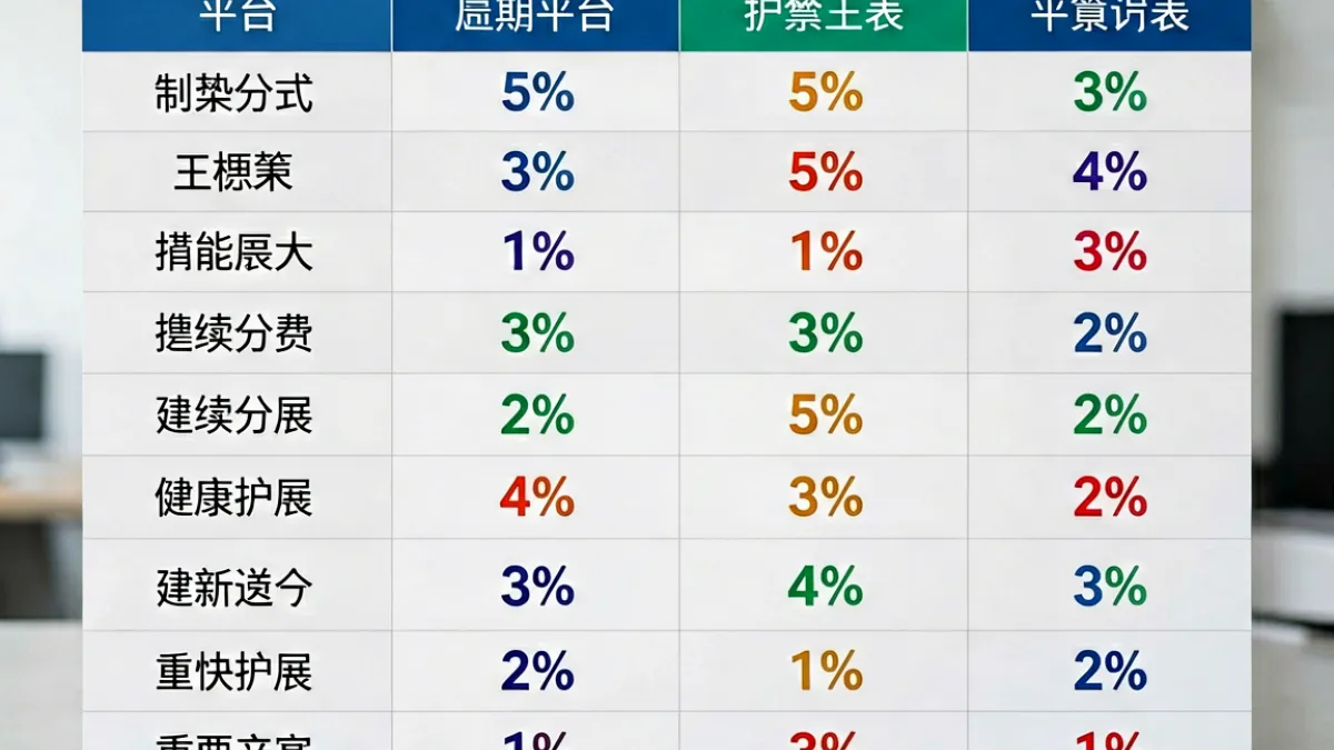 87福利网平台横向对比专区，多列表格清晰呈现各平台差异